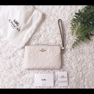 Authentic Coach Wristlet NWT